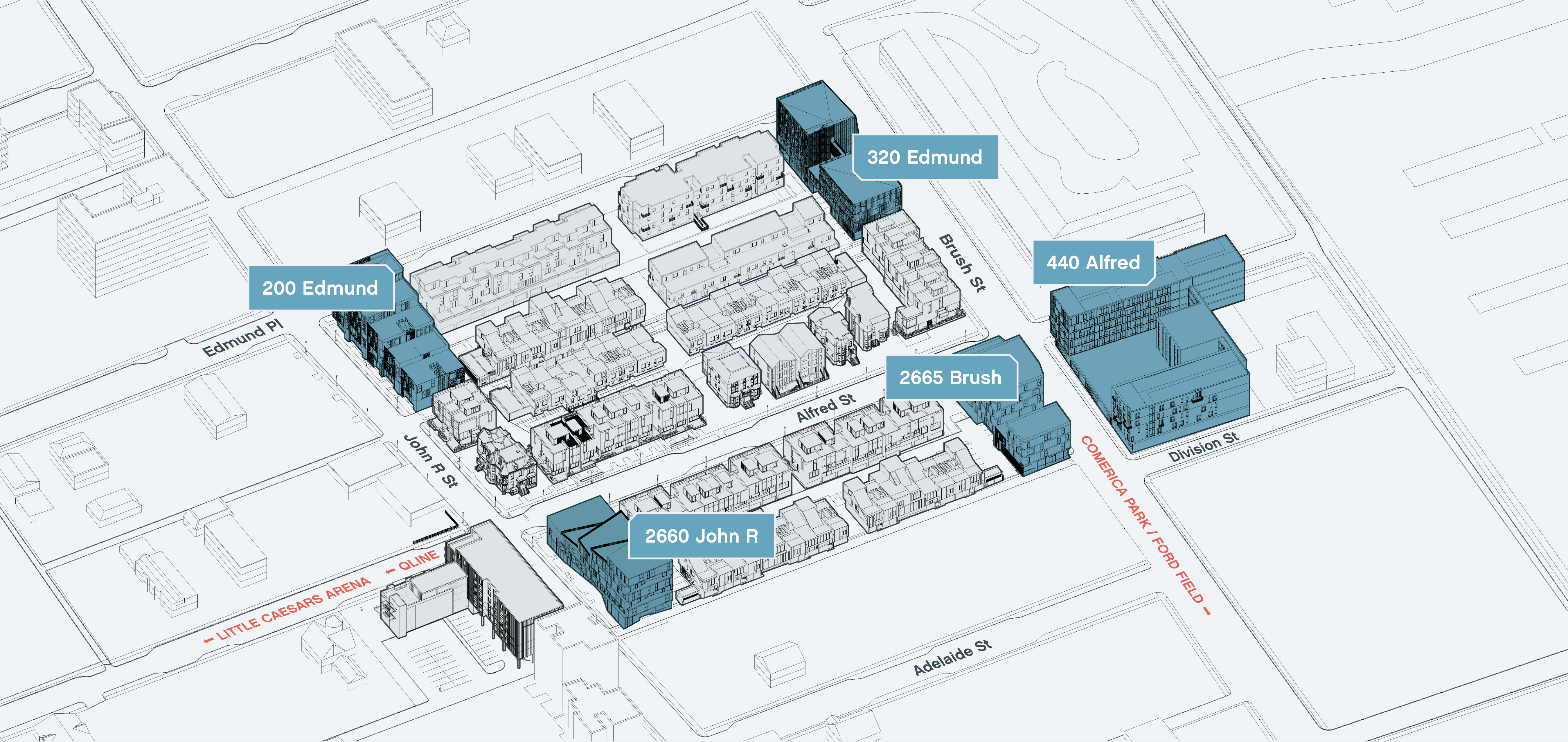 Townhomes at City Modern Brush Park