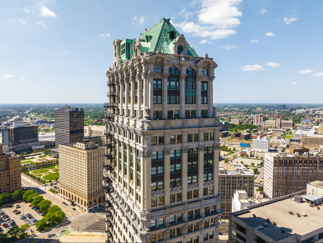 detroit skyline