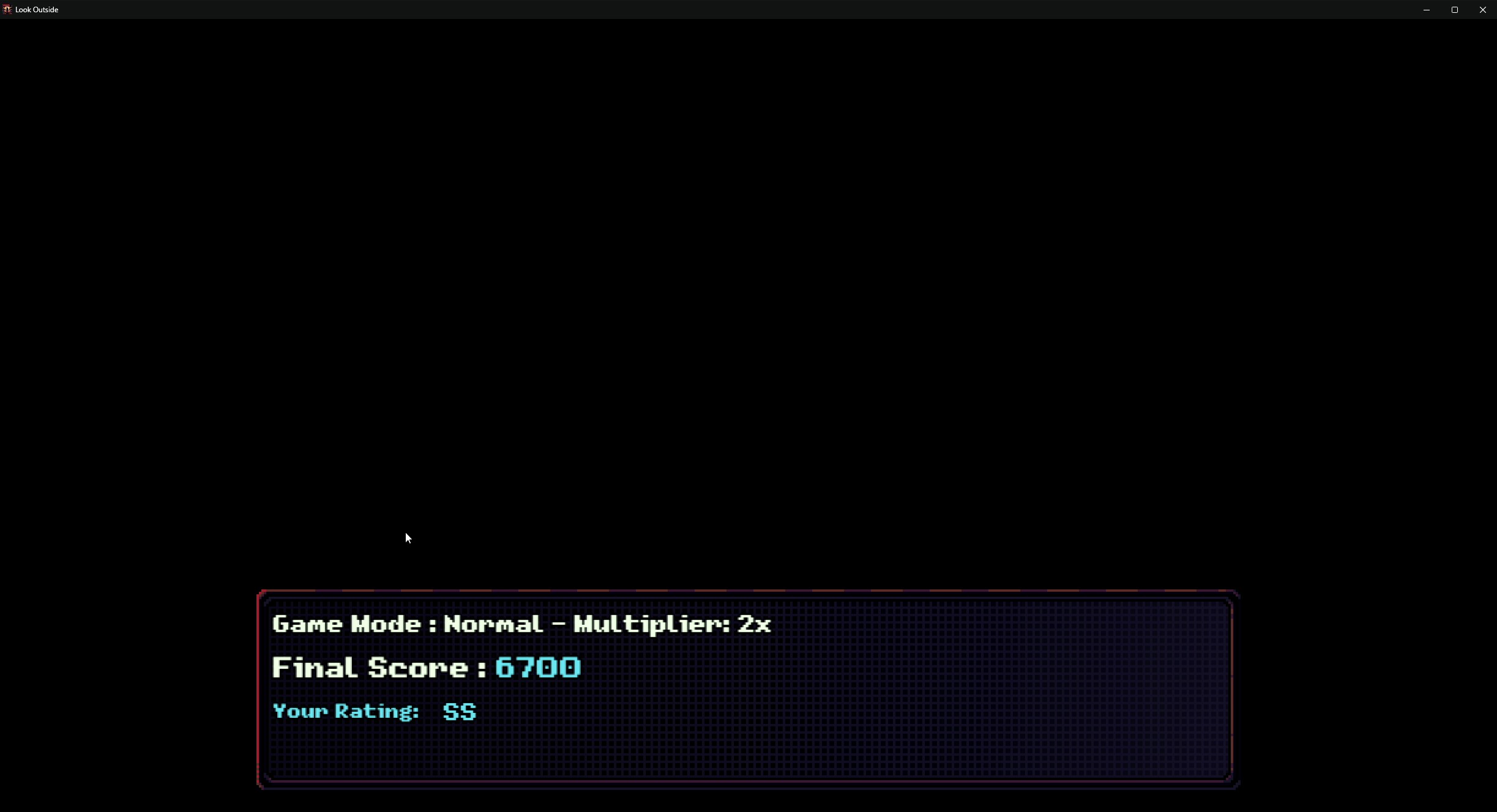 Look Outside - Rating