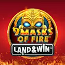Juega a 9 Masks of Fire™ Land & Win™ en el casino en línea de Solcasino.es