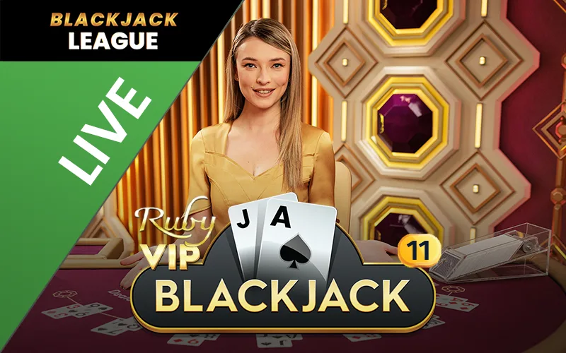 Spil VIP Blackjack 11 - Ruby på Starcasino.be online kasino
