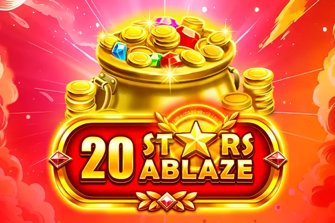 Play 20 Stars Ablaze™ on Starcasino.be online casino
