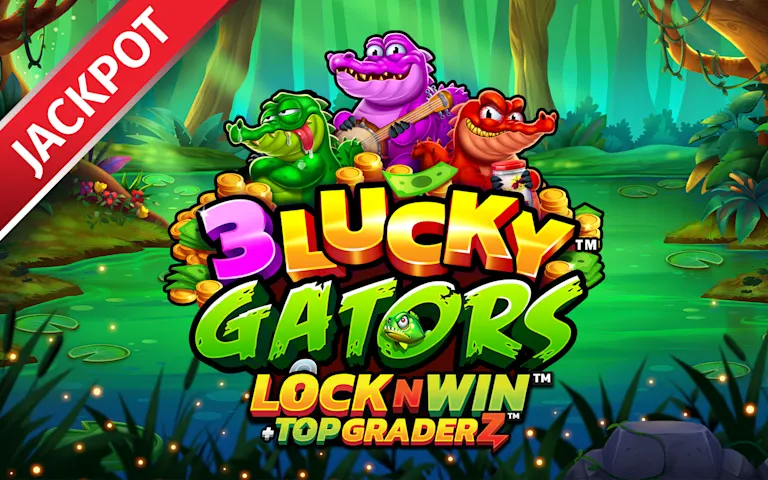 Juega a 3 Lucky Gators™ en el casino en línea de Solcasino.es