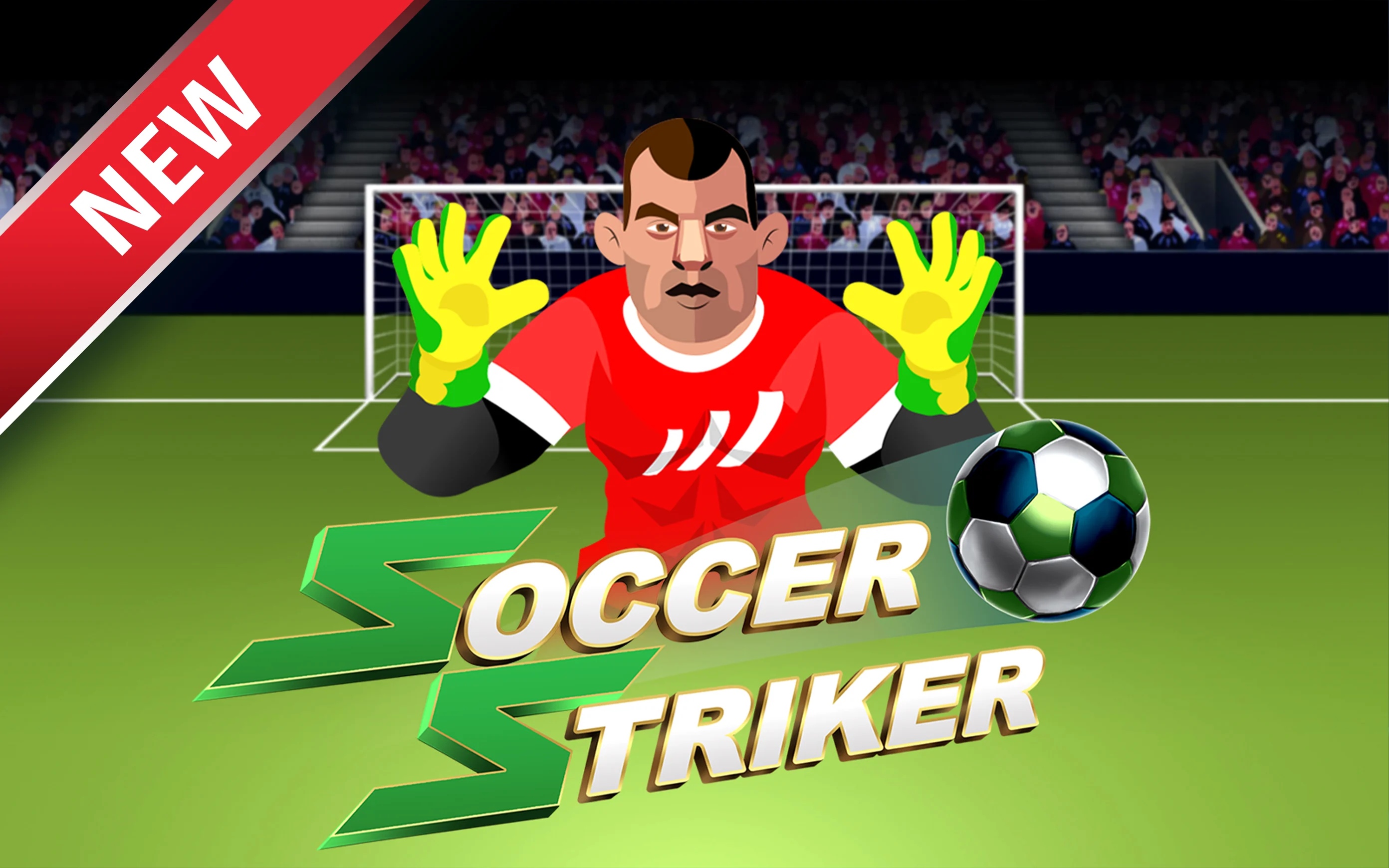 Spil Soccer Striker på Starcasino.be online kasino
