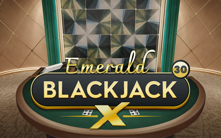Play BlackjackX 30 - Emerald on Casinoking.be online casino