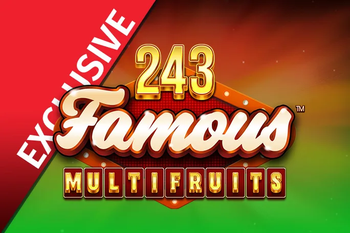 Jouer à 243 Famous Multifruits sur le casino en ligne Starcasino.be
