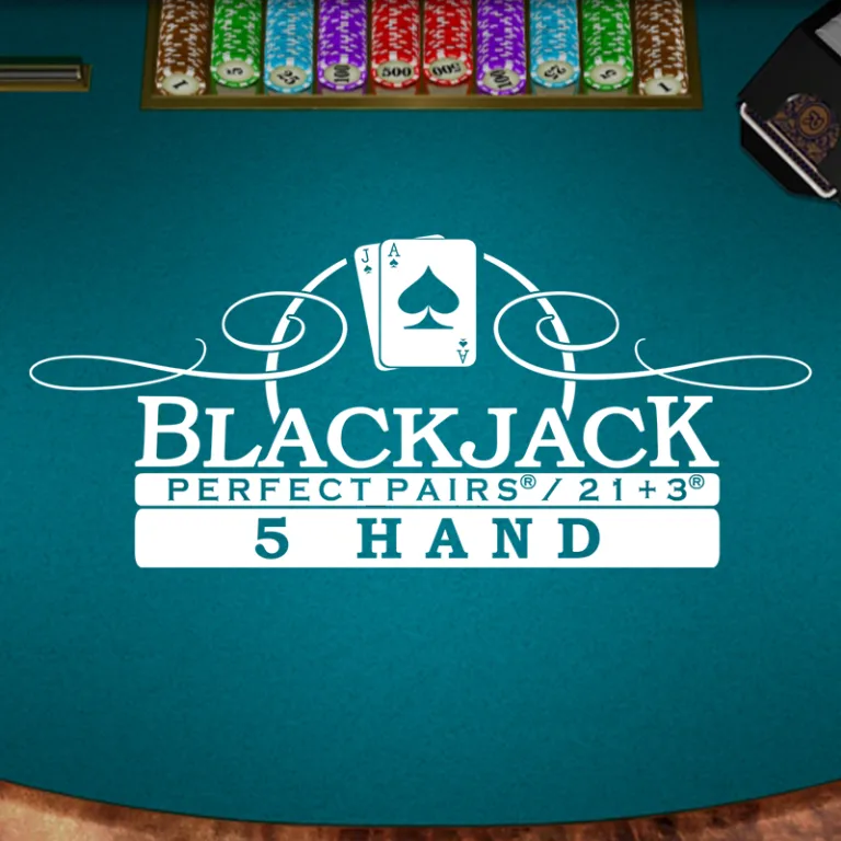 Perfect Pairs and 21+3 Blackjack 5 Hand