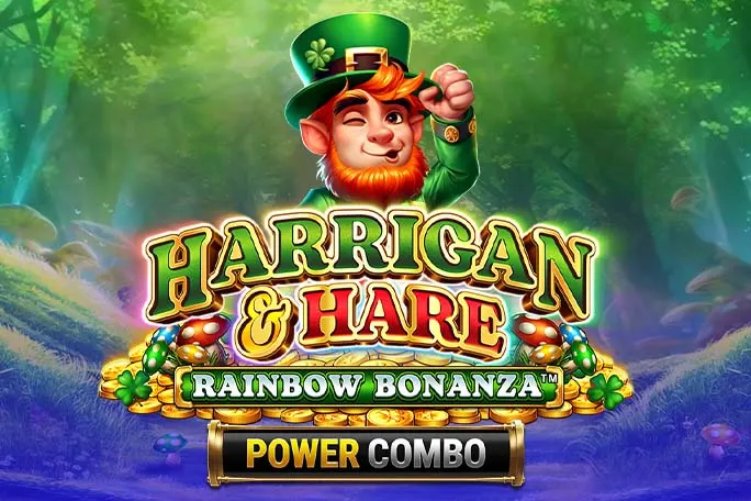 Juega a Harrigan & Hare! Rainbow Bonanza™ Power Combo en el casino en línea de Solcasino.es