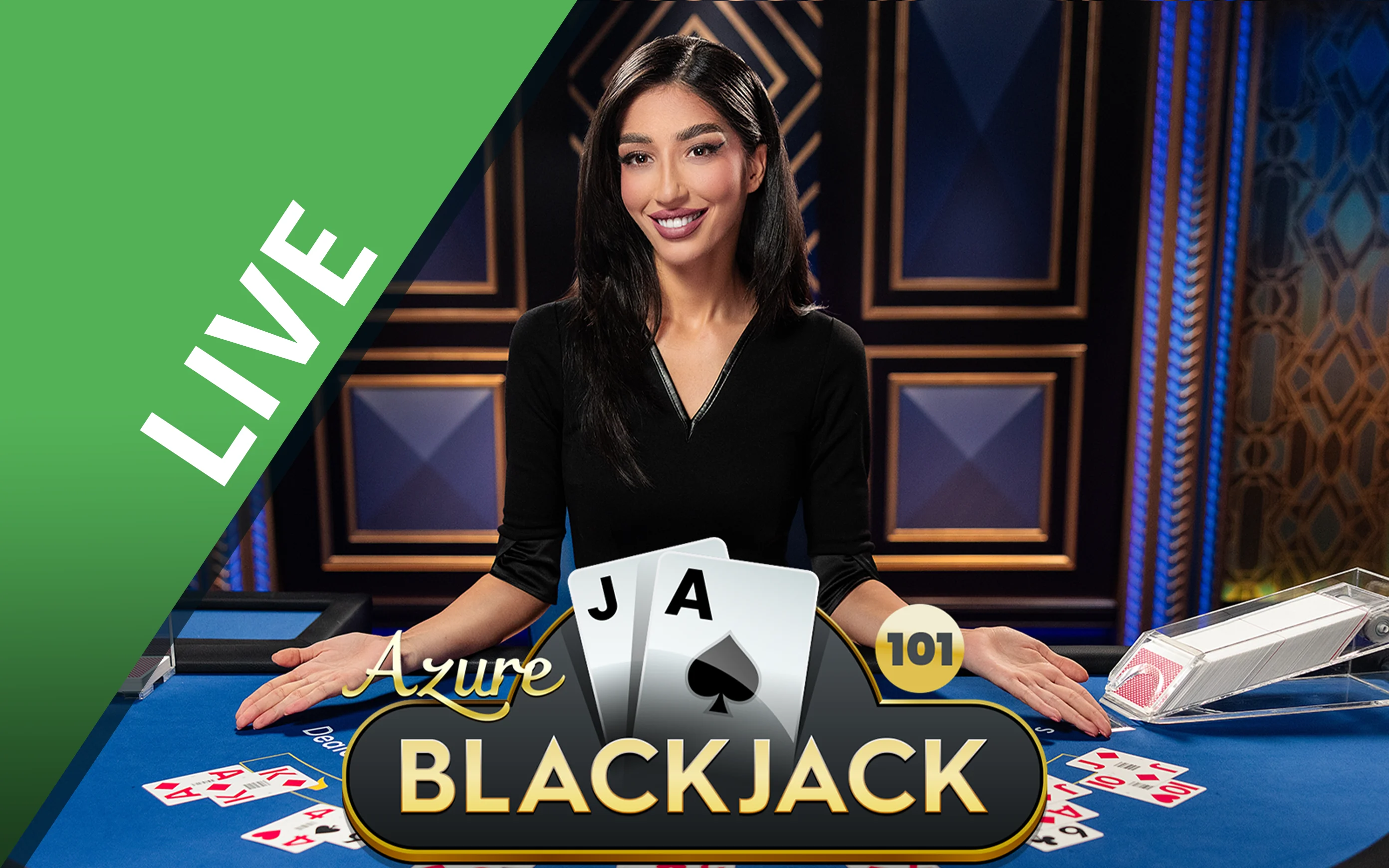 Speel Blackjack 101 - Azure op Starcasino.be online casino