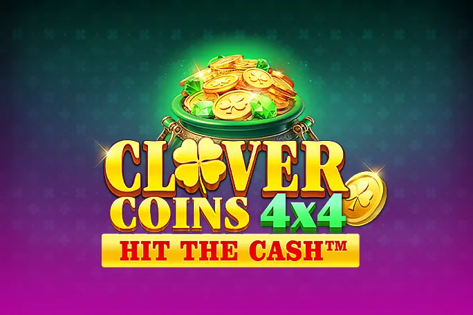 Play Clover Coins 4x4 on Casinoking.be online casino