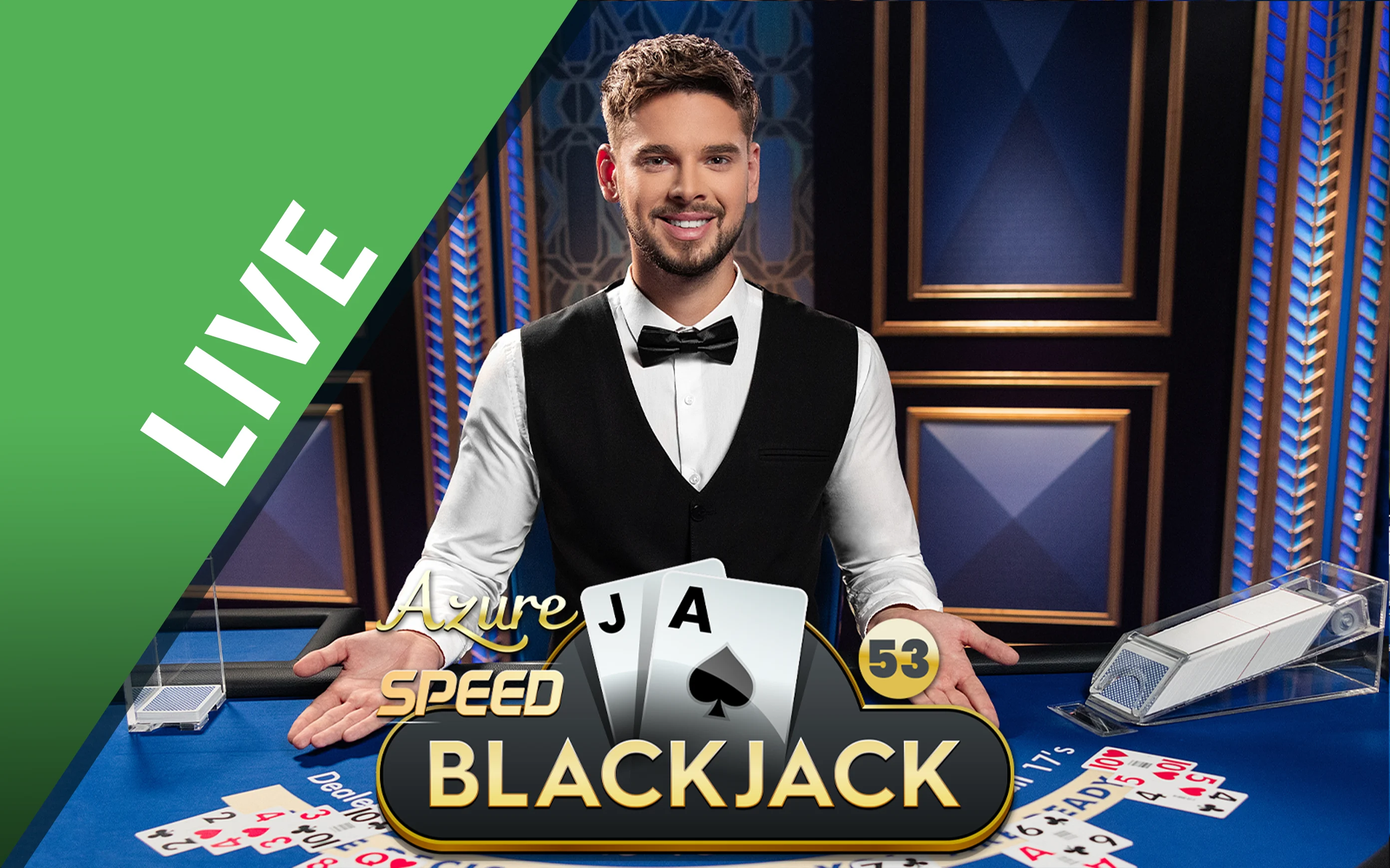 Play Speed Blackjack 53 - Azure on Starcasino.be online casino