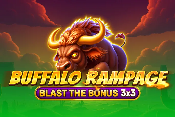 Play Buffalo Rampage - Blast The Bonus 3x3 on Starcasino.be online casino