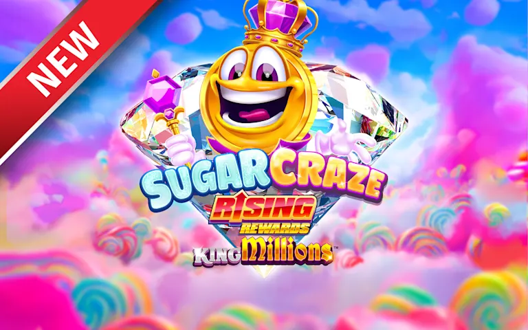Play Sugar Craze Rising Rewards™ King Millions™ on Starcasino.be online casino