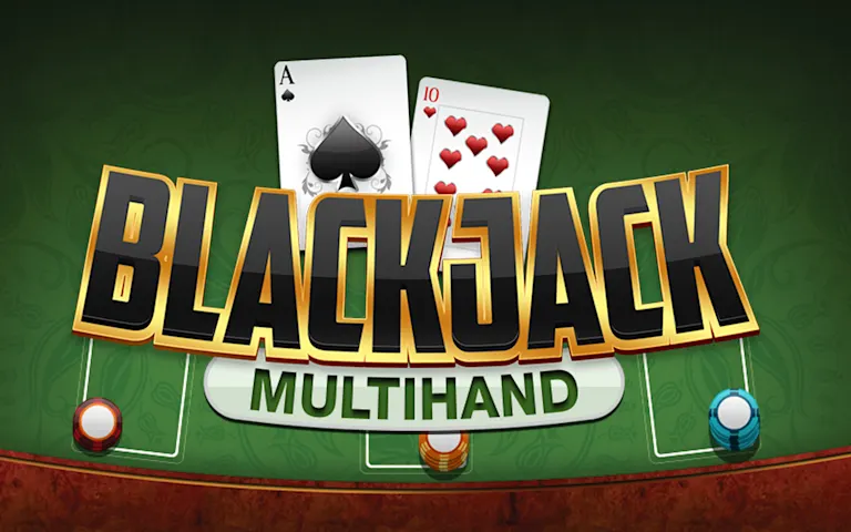 Play Blackjack Multihand 3 Seats on Casinoking.be online casino