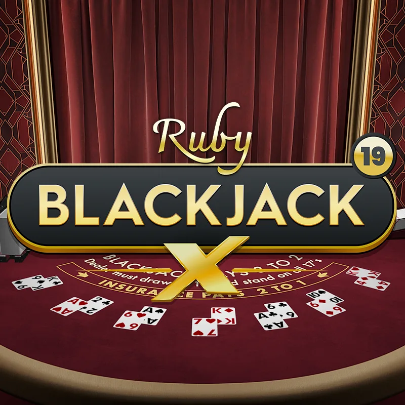 Play BlackjackX 19 - Ruby on Madisoncasino.be online casino