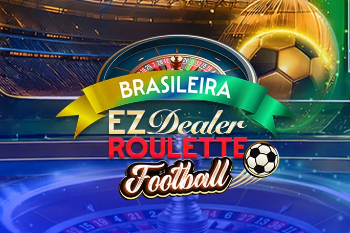 Speel EZ Dealer Roulette Brazil Football bij Starcasino.nl