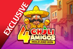 Play 4 Chili Amigos: Hold and Win on Starcasino.be online casino