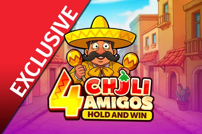 Играйте в 4 Chili Amigos: Hold and Win в онлайн-казино Starcasino.be