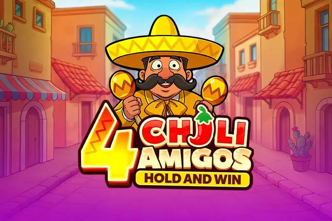 Juega a 4 Chili Amigos: Hold and Win en el casino en línea de Solcasino.es