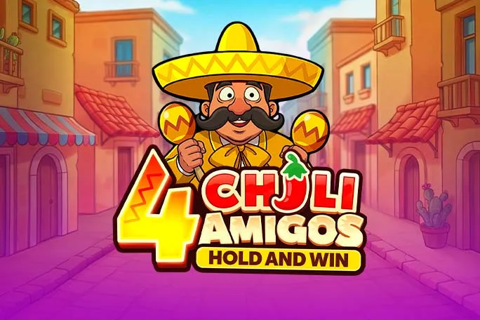 Play 4 Chili Amigos: Hold and Win on Starcasino.be online casino