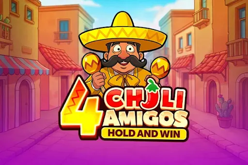 Play 4 Chili Amigos: Hold and Win on Solcasino.es online casino