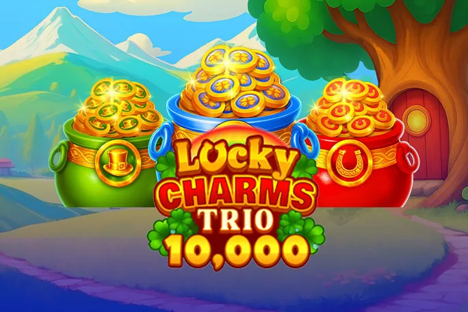 Speel Lucky Charms Trio 10,000 bij Starcasino.nl