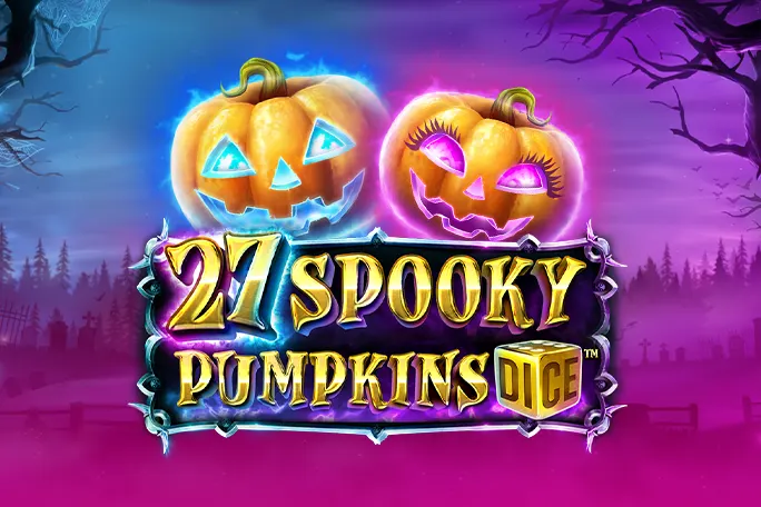 Play 27 Spooky Pumpkins Dice on Madisoncasino.be online casino
