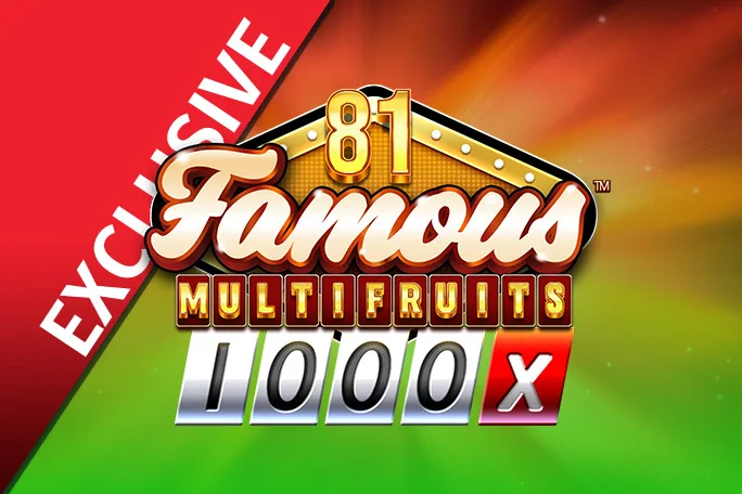Starcasino.be online casino üzerinden 81 Famous Multifruits 1000x oynayın