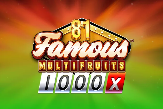 Speel 81 Famous Multifruits 1000x bij Starcasino.nl 