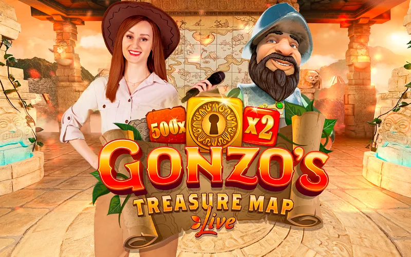 Play Gonzo's Treasure Map on Starcasino.be online casino