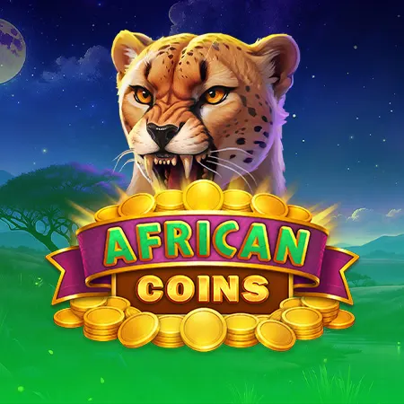 African Coins Hold and Spin