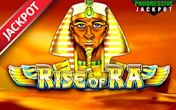 Play Rise of Ra Progressive Jackpot on Starcasino.be online casino