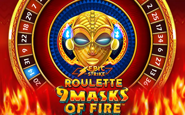 Play Epic Strike Roulette 9 Masks of Fire™ on Starcasino.be online casino