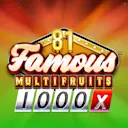 Juega a 81 Famous Multifruits 1000x en el casino en línea de Solcasino.es