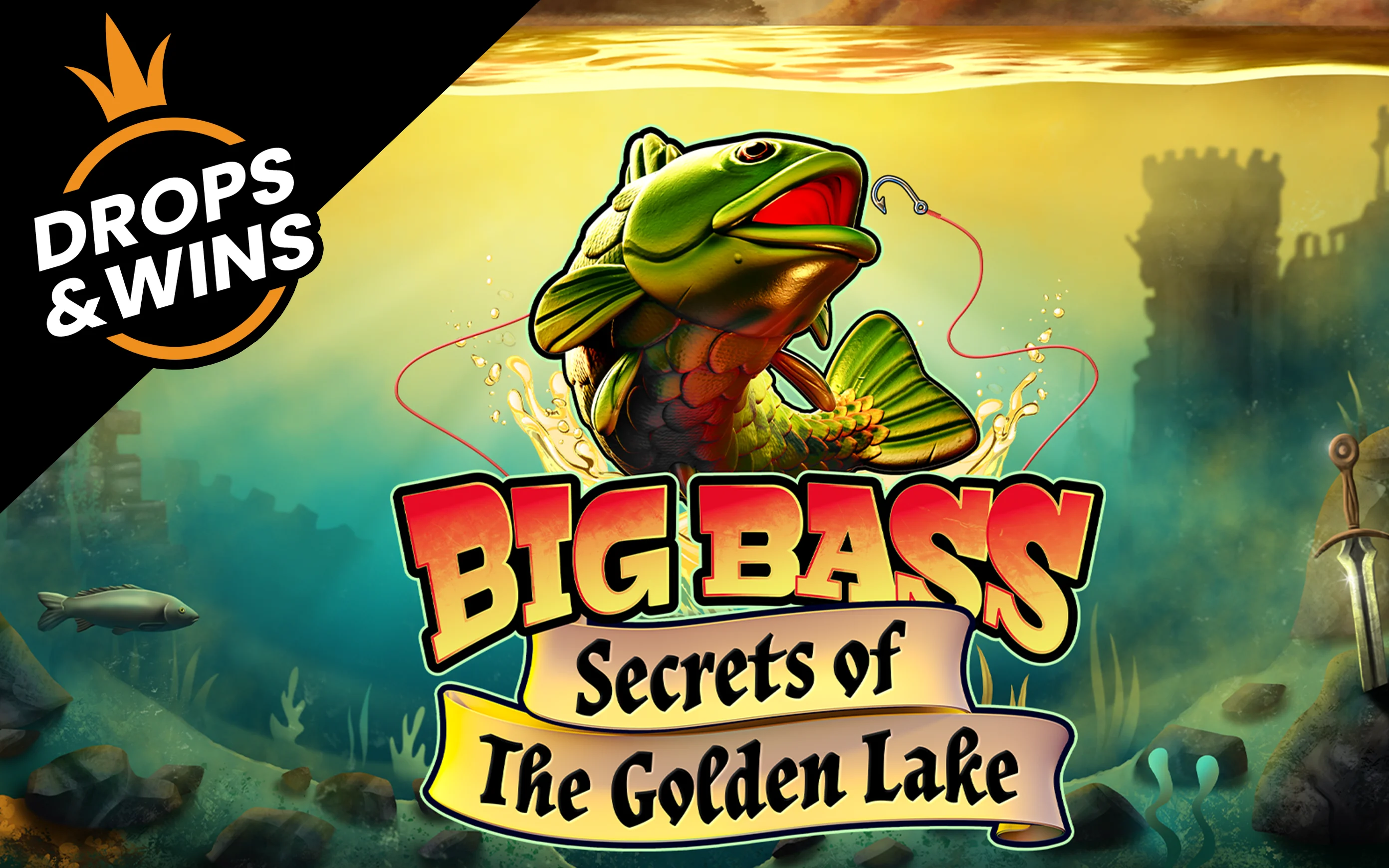 Spil Big Bass Secrets of the Golden Lake på Starcasino.be online kasino

