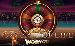 Play The Finer Reels of Life WOWPOT on Starcasino.be online casino
