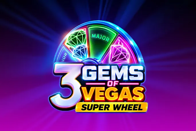 Play 3 Gems of Vegas: Super Wheel on Starcasino.be online casino