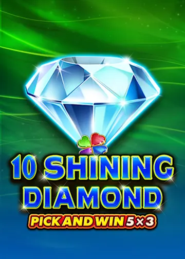 Play 10 Shining Diamond Pick And Win 5x3 on Starcasino.be online casino