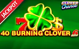 Play 40 Burning Clover 6 Reels on Starcasino.be online casino