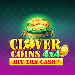 Speel Clover Coins 4x4 op Casinoking.be online casino