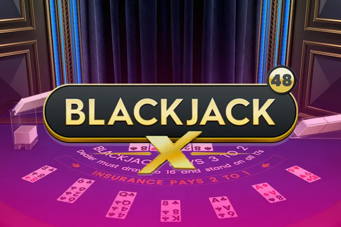 Play BlackjackX 48 on Madisoncasino.be online casino