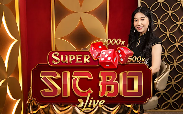 Play Super Sic Bo Live on Starcasino.be online casino