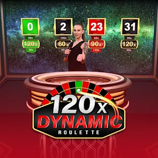 Spielen Sie Dynamic Roulette 120x auf Stardice.be-Online-Casino