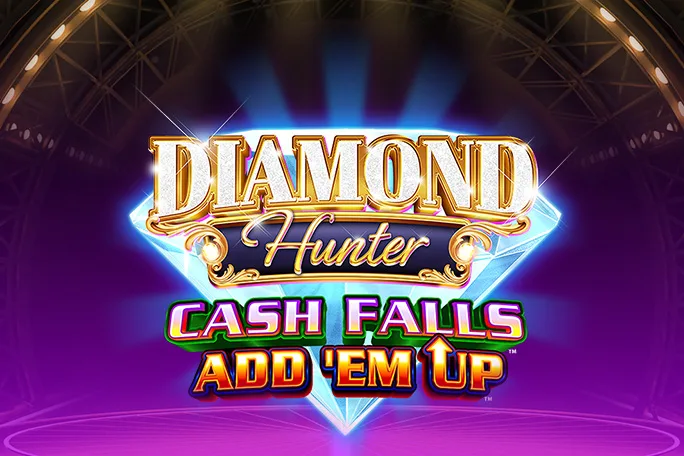 Play Diamond Hunter Cash Falls Add 'em up on Starcasino.be online casino