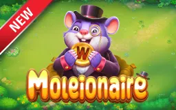 Play Moleionaire on Starcasino.be online casino