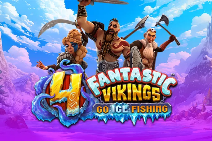 Juega a 4 Fantastic Vikings Go Ice Fishing en el casino en línea de Solcasino.es