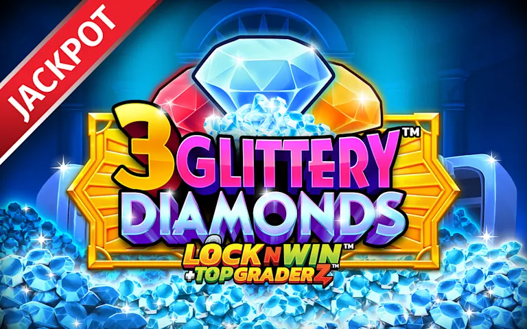 Play 3 Glittery Diamonds™ on Starcasino.be online casino