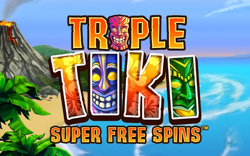 เล่น Triple Tiki Super Free Spins บนคาสิโนออนไลน์ Starcasino.be