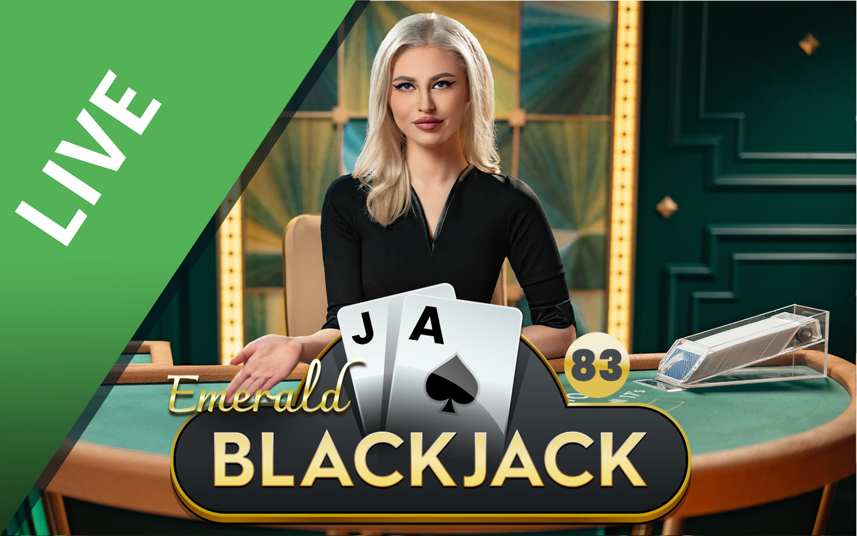 Jouer à Blackjack 83 - Emerald sur le casino en ligne Starcasino.be
