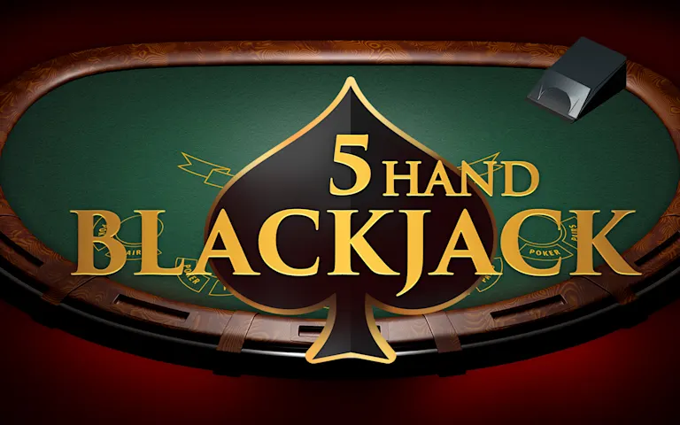 Play 5 Hand Blackjack on Starcasino.be online casino